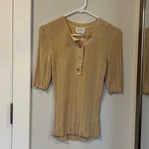 St John Women's Short Sleeve Sweater Top